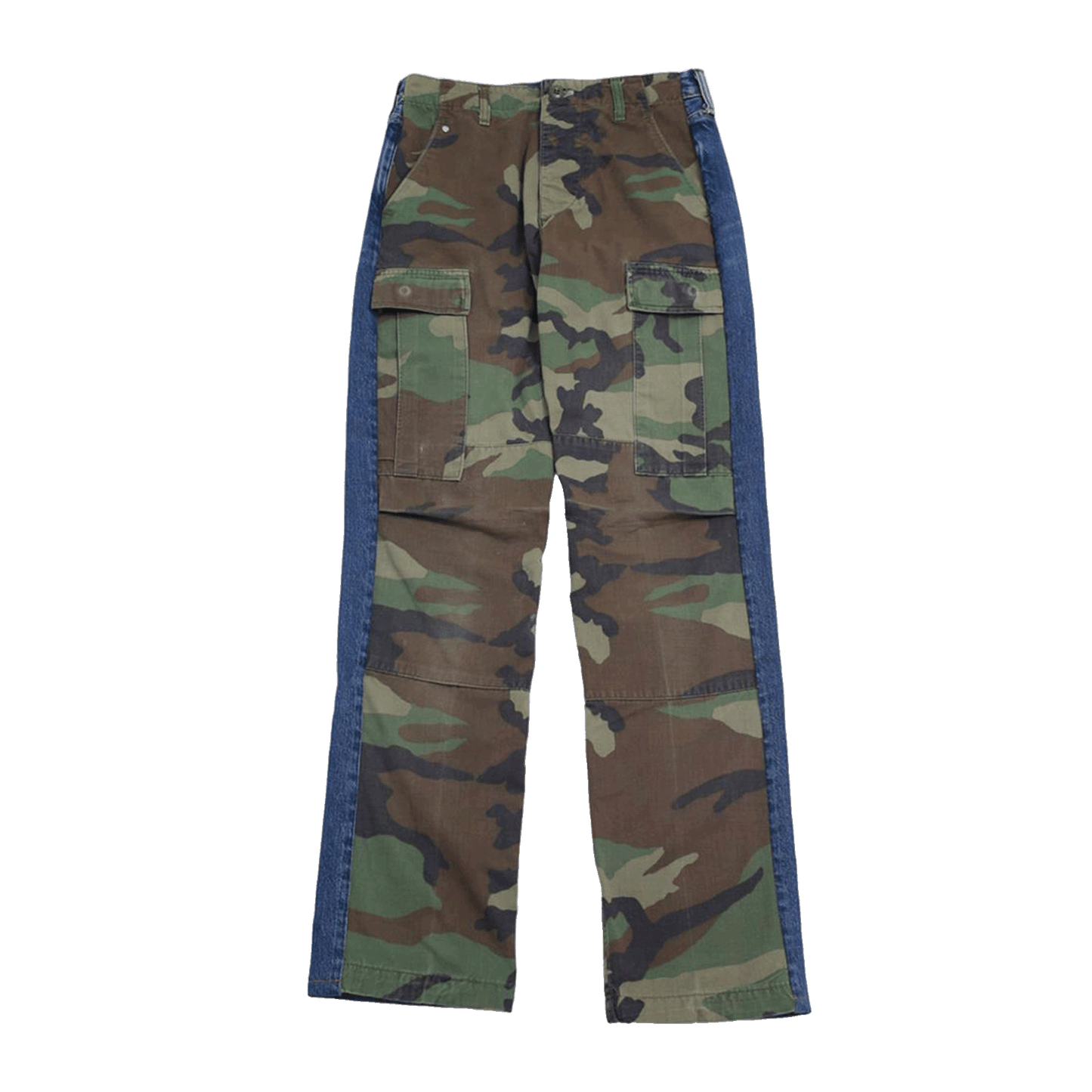 Nº77 Camouflagejeans Camouflage / Denimblue