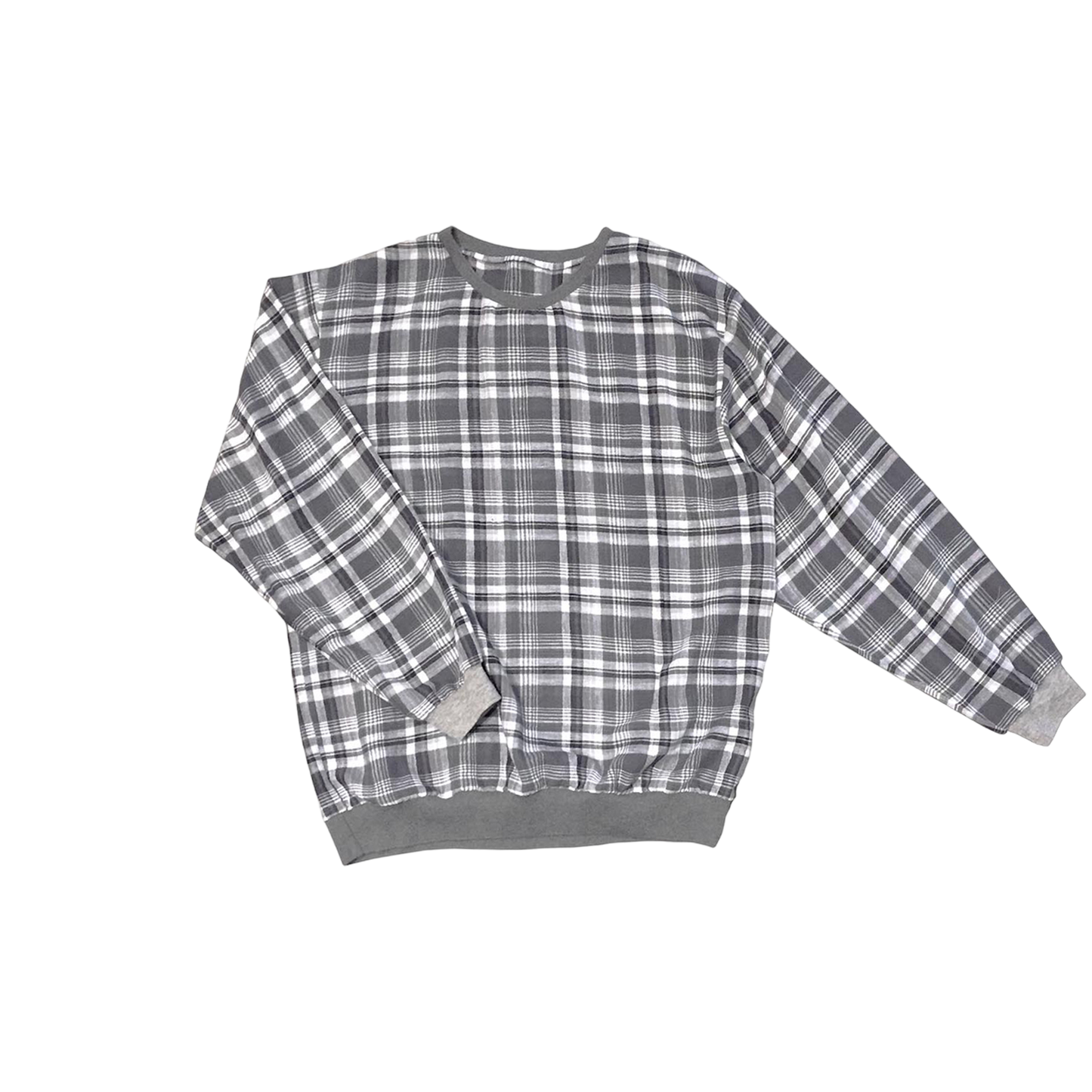 Nº68 M-Sweater Black/Grey Checked