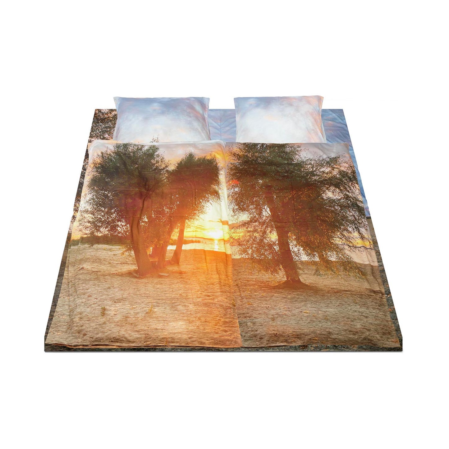 Nº71 Bedsheets Baltic Sea Sunset Print
