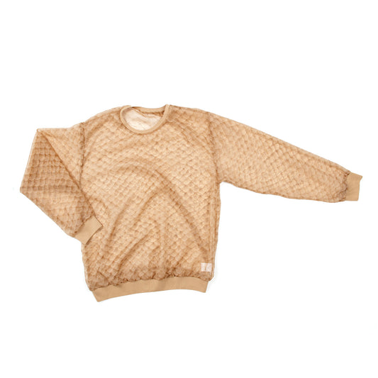 Nº73 M-Sweater Beige Transparent